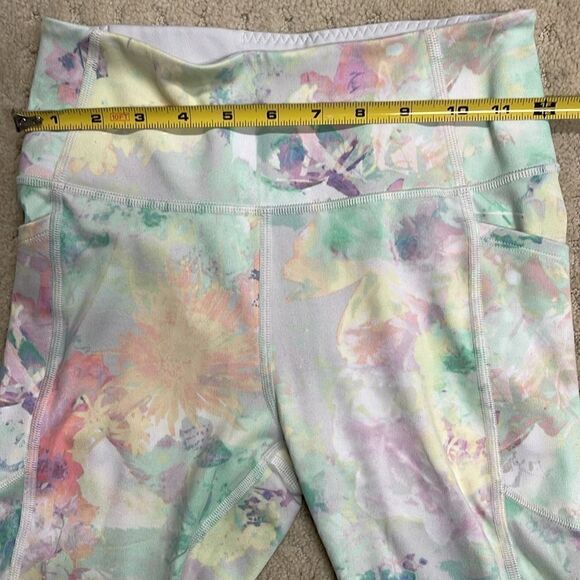 Victoria’s Secret Flower Floral Leggings, Size 4 - Picture 9 of 9